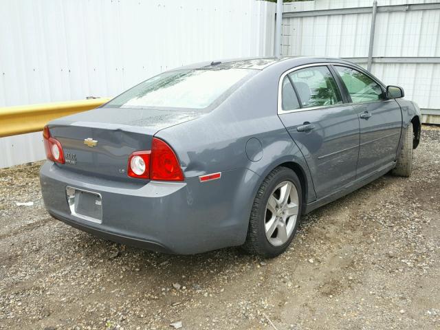 1G1ZG57B294150830 - 2009 CHEVROLET MALIBU LS GRAY photo 4