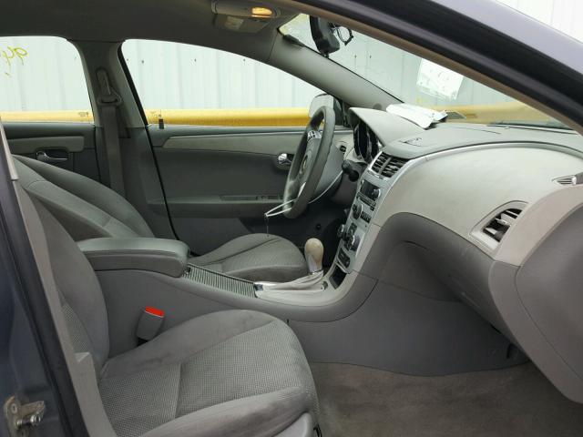 1G1ZG57B294150830 - 2009 CHEVROLET MALIBU LS GRAY photo 5