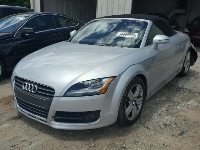 TRUMF38J781036729 - 2008 AUDI TT 2.0T SILVER photo 2