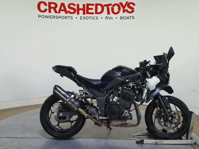 JKAEX8A10EA006187 - 2014 KAWASAKI EX300 A BLACK photo 1