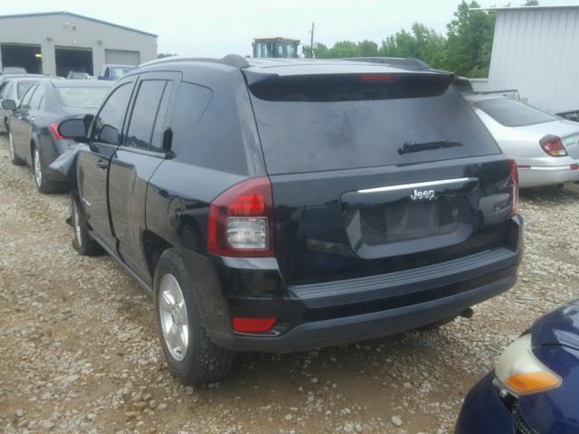 1C4NJCBA4ED844309 - 2014 JEEP COMPASS SP BLACK photo 3
