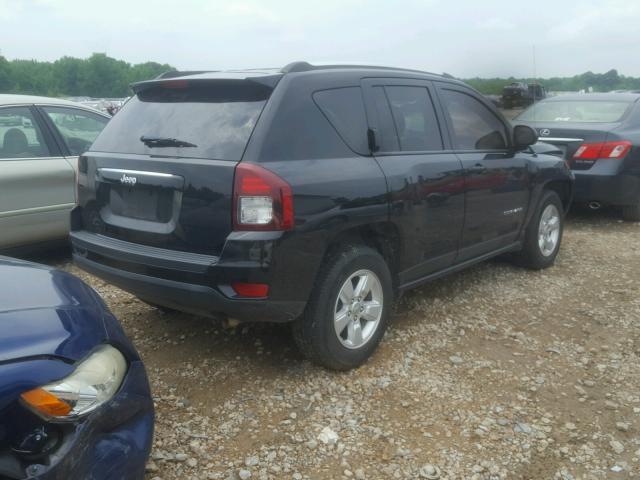 1C4NJCBA4ED844309 - 2014 JEEP COMPASS SP BLACK photo 4