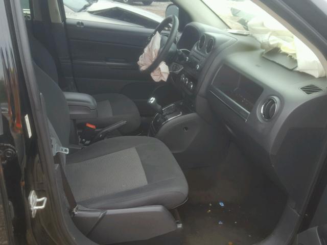1C4NJCBA4ED844309 - 2014 JEEP COMPASS SP BLACK photo 5