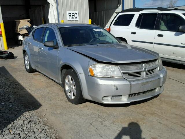 1B3LC46K48N623612 - 2008 DODGE AVENGER SE SILVER photo 1