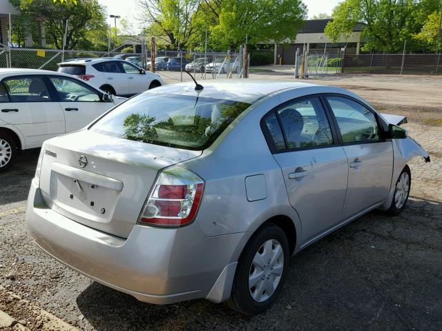 3N1AB61E29L628494 - 2009 NISSAN SENTRA 2.0 SILVER photo 4