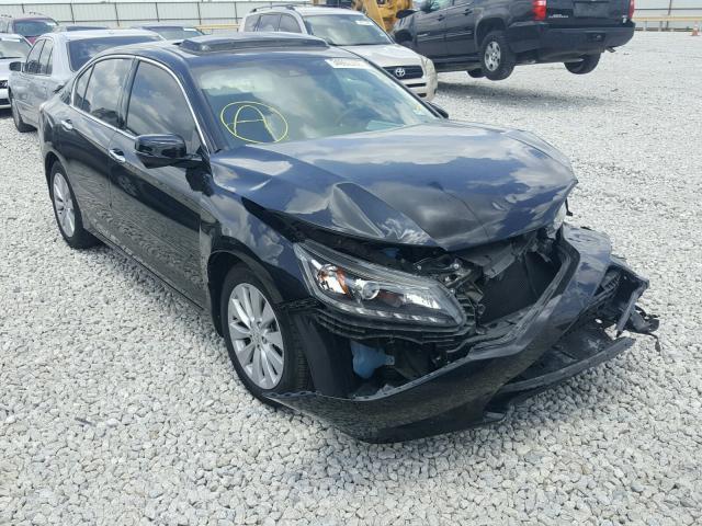 1HGCR3F83FA023441 - 2015 HONDA ACCORD EXL BLACK photo 1