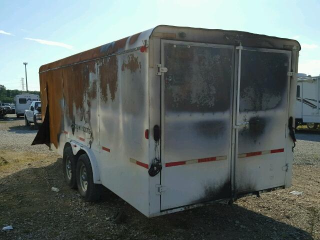 11WHC2027GW314499 - 2016 CARGO TRAILER WHITE photo 3