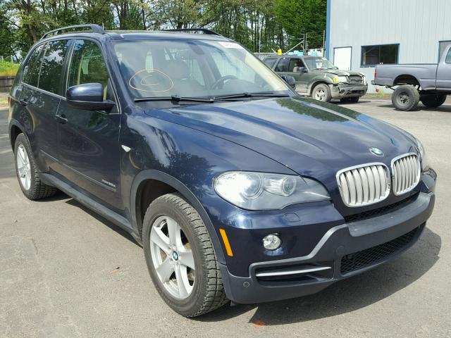 5UXFF03589LJ96828 - 2009 BMW X5 XDRIVE3 BLUE photo 1