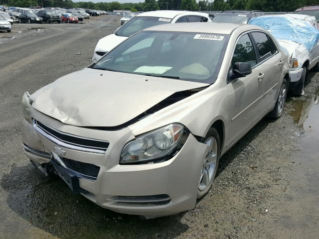 1G1ZG57B59F240249 - 2009 CHEVROLET MALIBU LS თაფლისფერი ფოტო 2
