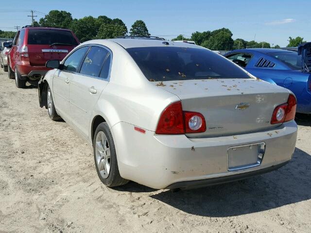 1G1ZG57B59F240249 - 2009 CHEVROLET MALIBU LS თაფლისფერი ფოტო 3