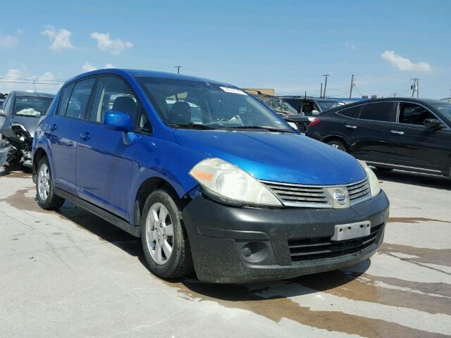 3N1BC13E98L405515 - 2008 NISSAN VERSA S GRAY photo 1