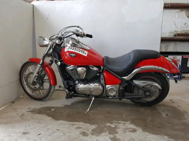 JKAVN2C188A019144 - 2008 KAWASAKI VN900 C RED photo 9