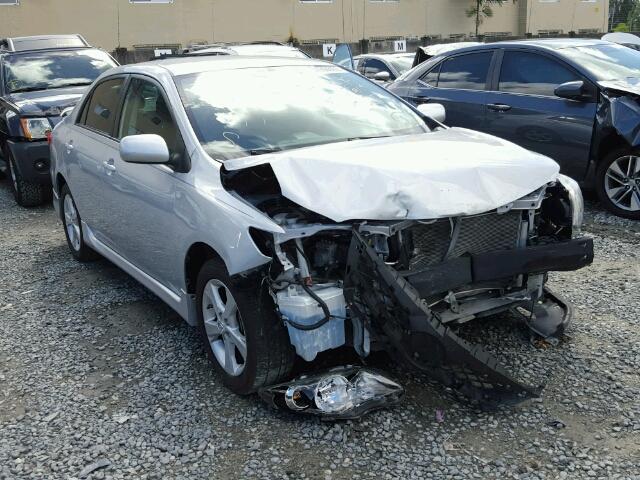 2T1BU4EE2DC972364 - 2013 TOYOTA COROLLA BA SILVER photo 1