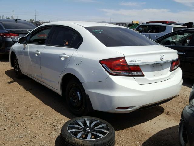19XFB2F9XEE021703 - 2014 HONDA CIVIC EXL თეთრი ფოტო 3