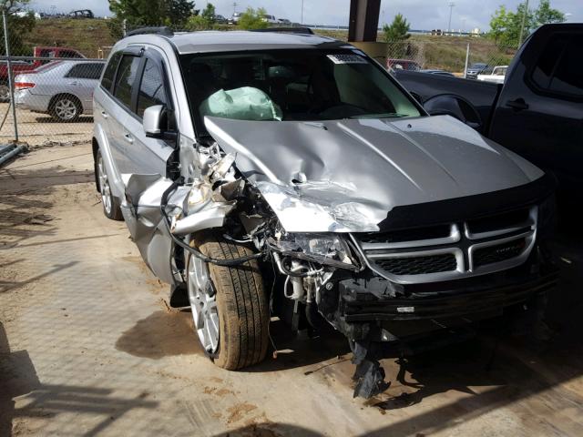 3C4PDCEG7ET100861 - 2014 DODGE JOURNEY R/ SILVER photo 9