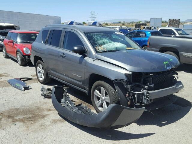 1C4NJDBB4ED572312 - 2014 JEEP COMPASS SP CHARCOAL photo 1