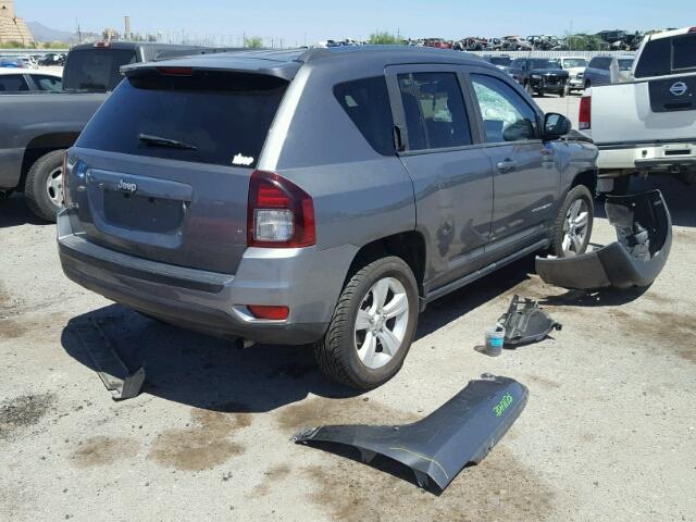 1C4NJDBB4ED572312 - 2014 JEEP COMPASS SP CHARCOAL photo 4