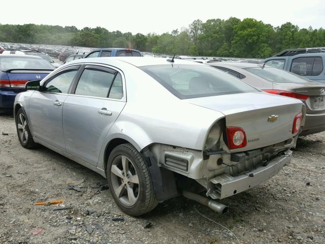 1G1ZJ57B394113755 - 2009 CHEVROLET MALIBU 2LT SILVER photo 3