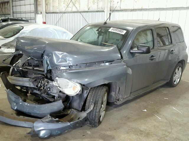 3GNDA13D08S632978 - 2008 CHEVROLET HHR LS GRAY photo 2