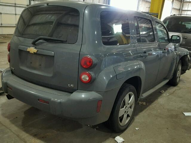3GNDA13D08S632978 - 2008 CHEVROLET HHR LS GRAY photo 4