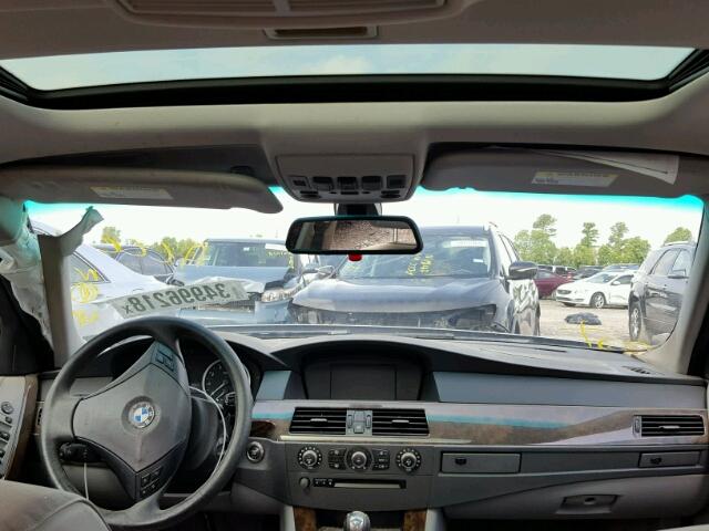 WBANF73596CU19103 - 2006 BMW 530 XI GRAY photo 9