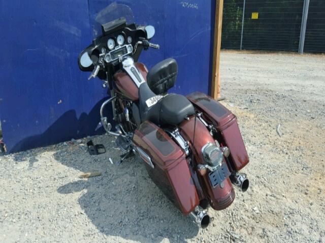 1HD1KB4179Y672776 - 2009 HARLEY-DAVIDSON FLHX BROWN photo 3