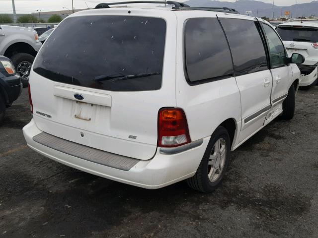 2FMZA52482BA81814 - 2002 FORD WINDSTAR S WHITE photo 4