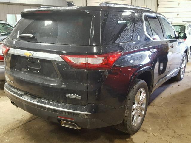 1GNEVKKW2JJ111544 - 2018 CHEVROLET TRAVERSE H BLACK photo 4