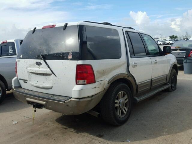 1FMFU17L54LB36421 - 2004 FORD EXPEDITION WHITE photo 4