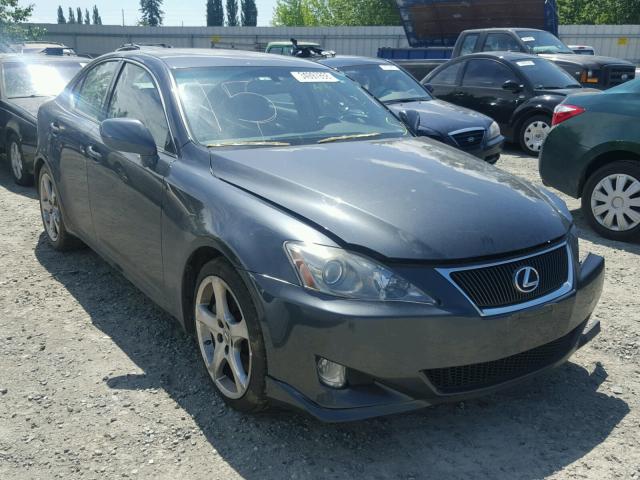 JTHBE262372009058 - 2007 LEXUS IS 350 GRAY photo 1