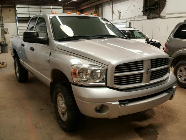 3D7KS28A57G851217 - 2007 DODGE RAM 2500 S SILVER photo 1