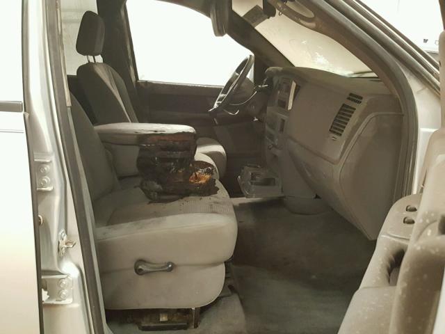 3D7KS28A57G851217 - 2007 DODGE RAM 2500 S SILVER photo 5