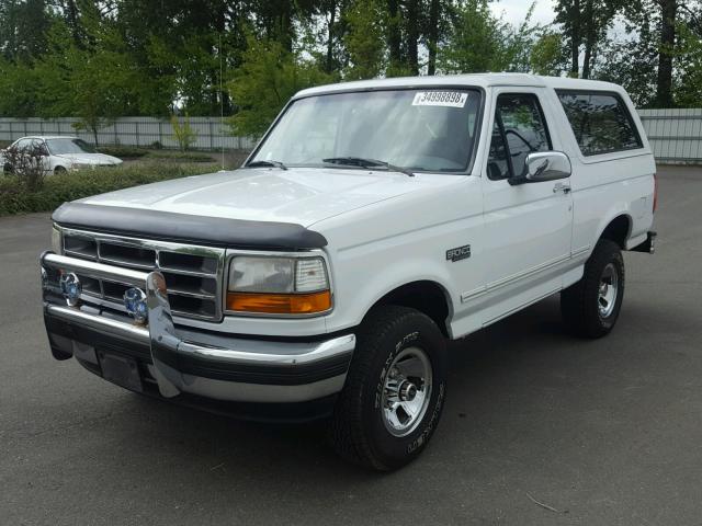 1FMEU15H4SLA94945 - 1995 FORD BRONCO U10 WHITE photo 2