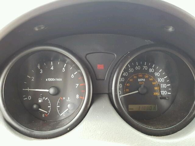 KL1TD52675B479844 - 2005 CHEVROLET AVEO BASE BURGUNDY photo 8