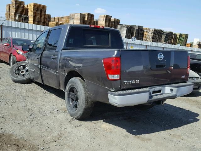 1N6AA07A47N219974 - 2007 NISSAN TITAN XE CHARCOAL photo 3