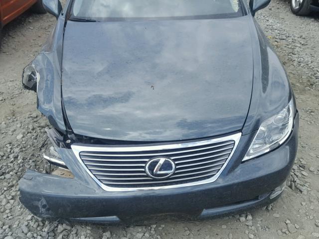 JTHGL46F585031170 - 2008 LEXUS LS 460L GREEN photo 7