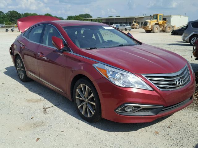 KMHFH4JG7FA433139 - 2015 HYUNDAI AZERA LIMI RED photo 1