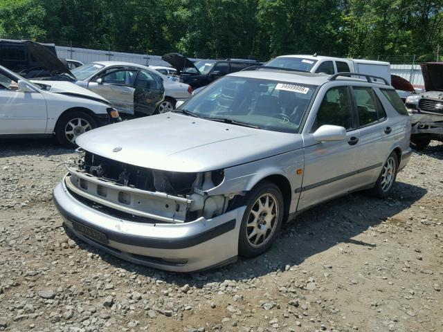 YS3ED58EXY3003448 - 2000 SAAB 9-5 SILVER photo 2