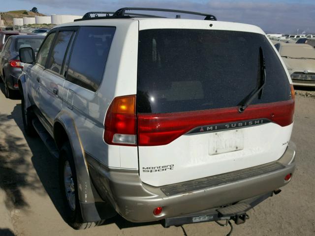 JA4LS41P3WP005357 - 1998 MITSUBISHI MONTERO SP WHITE photo 3