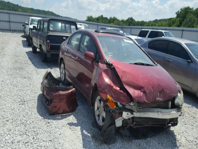 1HGFA16918L119349 - 2008 HONDA CIVIC EXL 红色 照片 1