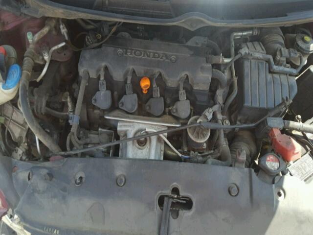 1HGFA16918L119349 - 2008 HONDA CIVIC EXL 红色 照片 7