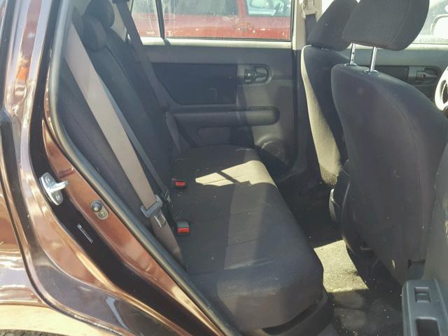 JTLKE50E181046935 - 2008 TOYOTA SCION XB PURPLE photo 6