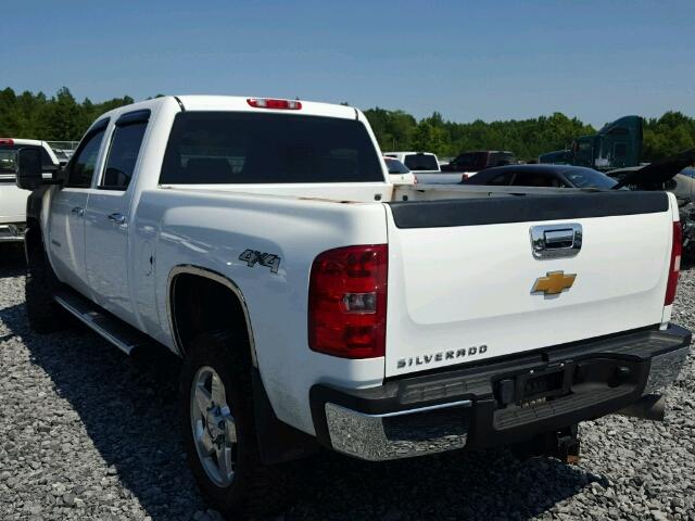 1GC1KVC86DF175532 - 2013 CHEVROLET SILVERADO WHITE photo 3