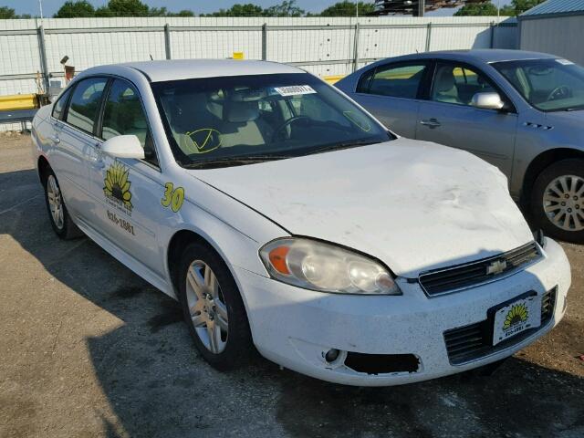 2G1WB5EK5B1138838 - 2011 CHEVROLET IMPALA LT WHITE photo 1