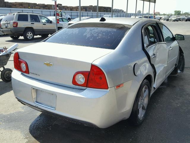1G1ZC5E04CF196555 - 2012 CHEVROLET MALIBU 1LT SILVER photo 4