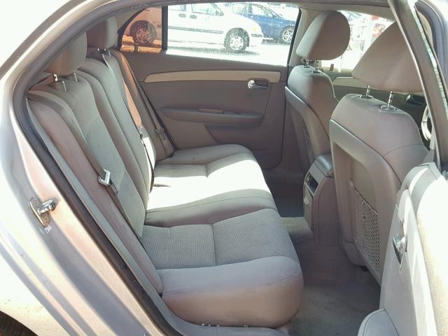 1G1ZC5E04CF196555 - 2012 CHEVROLET MALIBU 1LT SILVER photo 6