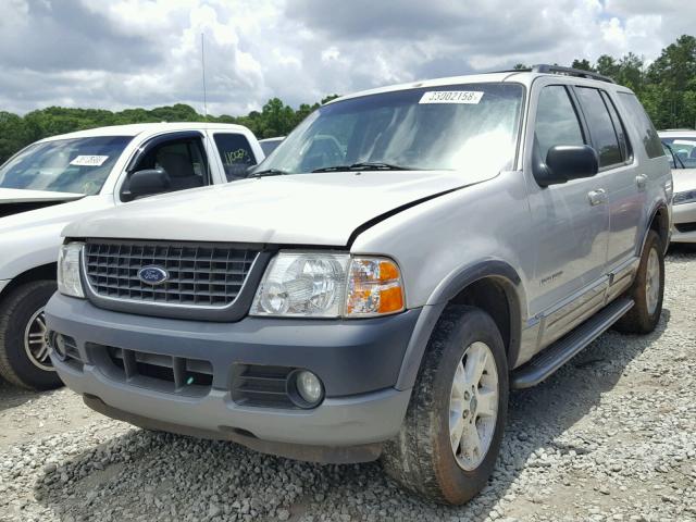 1FMZU63E32UC54167 - 2002 FORD EXPLORER X SILVER photo 2