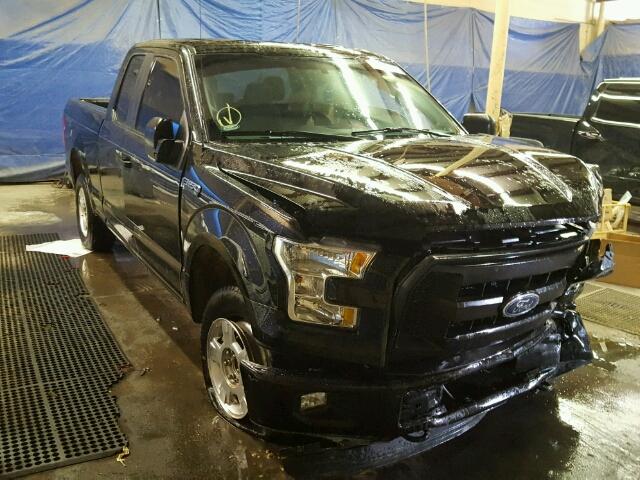 1FTFX1EF1GKE55480 - 2016 FORD F150 SUPER BLACK photo 1