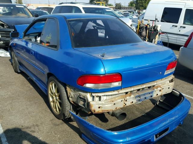 JF1GM67531G401404 - 2001 SUBARU IMPREZA RS BLUE photo 3