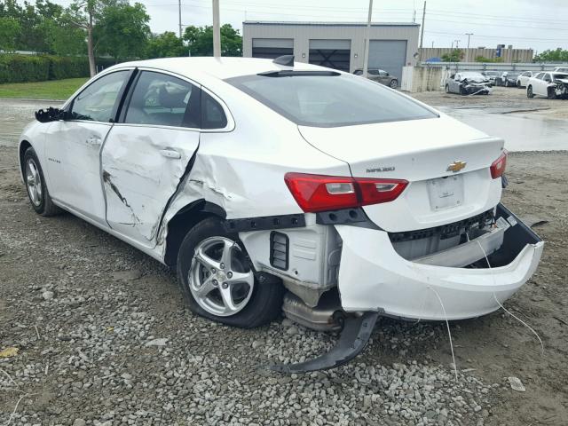 1G1ZB5ST5GF335180 - 2016 CHEVROLET MALIBU LS 白色 照片 3